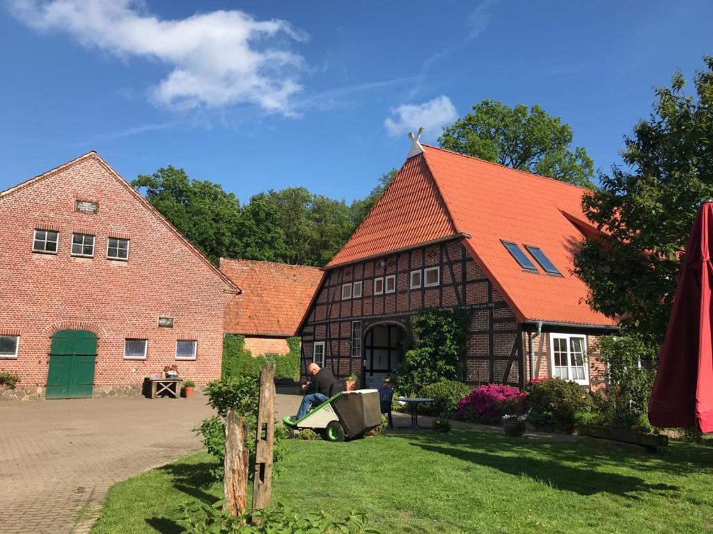 Ferienwohnung Ferienbauernhof Ennenhof Schneverdingen Exterior foto