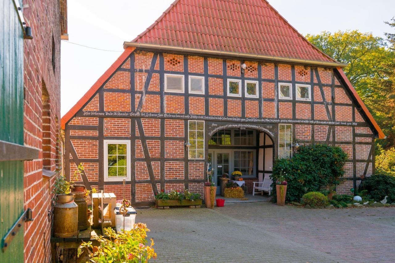 Ferienwohnung Ferienbauernhof Ennenhof Schneverdingen Exterior foto