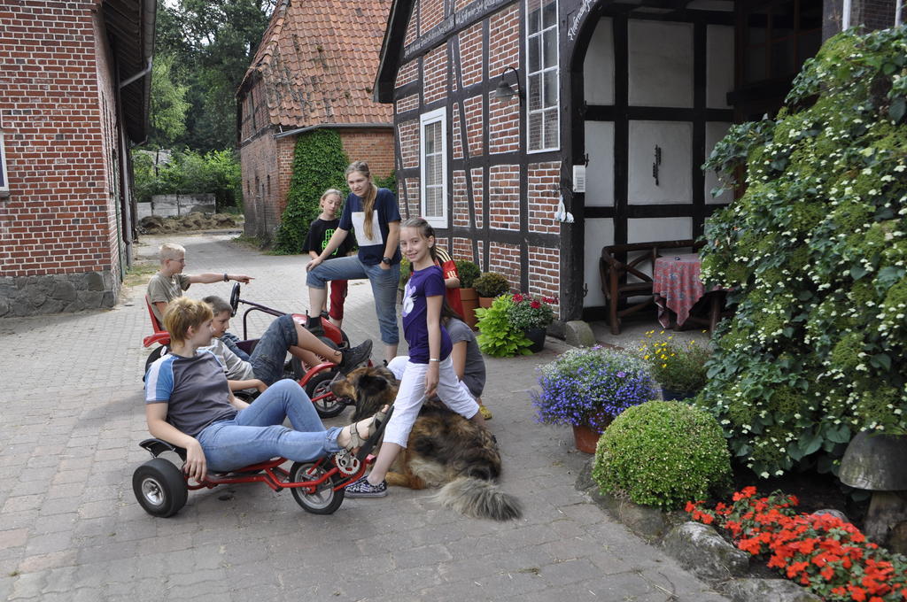 Ferienwohnung Ferienbauernhof Ennenhof Schneverdingen Exterior foto